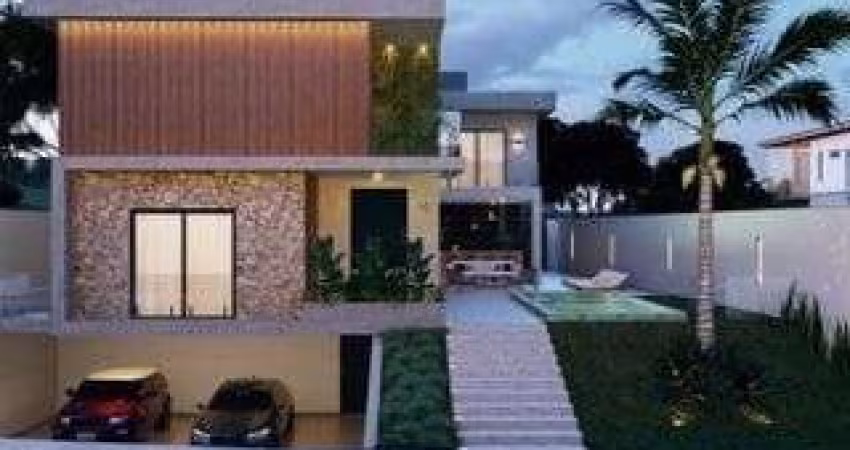 GENESIS II - Sobrado 4 Suítes Amplo Living 3 Ambientes com Pé Direito Duplo com