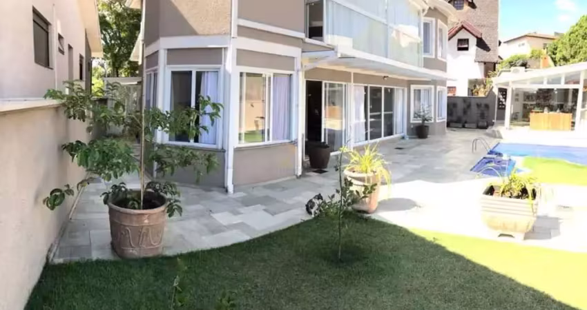 Alphaville 09 - casa com 3 suítes, 4 vagas, 7 banheiros, piscina, escritório em