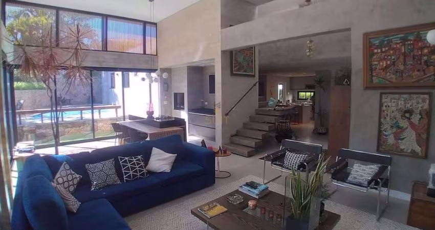 Casa com 3 dormitórios à venda, 270 m² por R$ 4.500.000 - Alphaville 06 - Santan