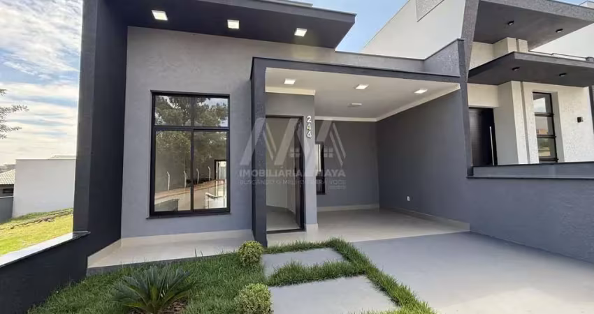 Casa em Condomínio para Venda em Sorocaba, Cond. VILLAGGIO IPANEMA I, 3 dormitórios, 1 suíte, 2 banheiros, 3 vagas