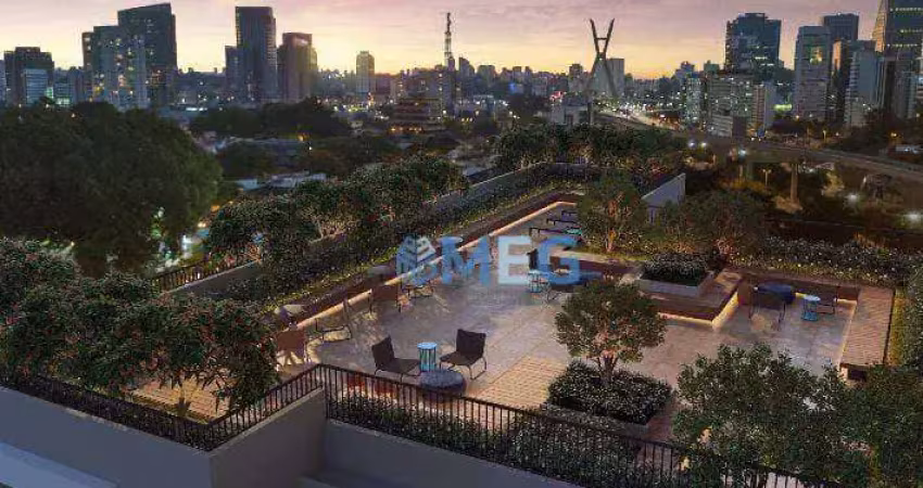 Studio com 1 dormitório à venda, 24 m² por r$ 299.000,00 - vila cordeiro - são paulo/sp