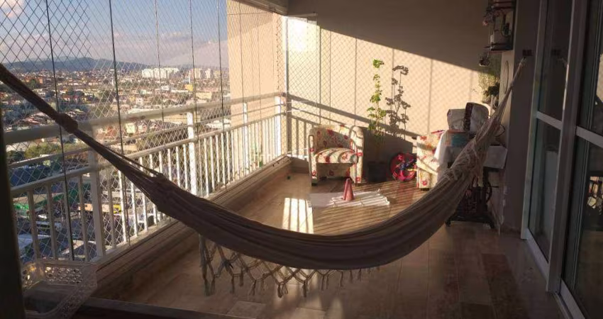 Apartamento com 3 dormitórios à venda, 116 m² por R$ 1.390.000,00 - Jardim Santa Mena - Guarulhos/SP