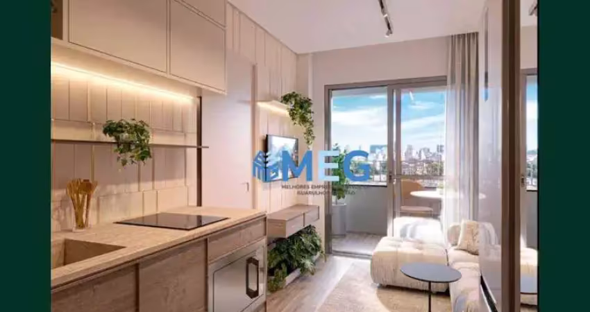 Apartamento com 1 dormitório à venda, 26 m² por r$ 469.000,00 - moema - são paulo/sp