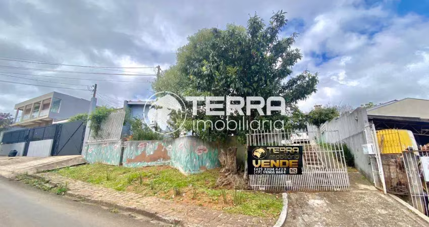Terreno contendo duas casa no bairro bonsucesso - guarapuava