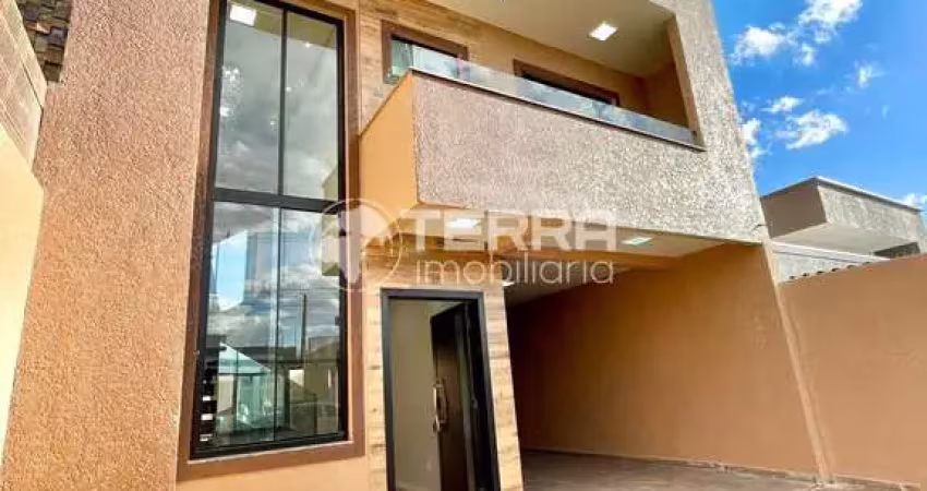 Sobrado a venda alto padrão no bairro morro alto em gpva - pr.