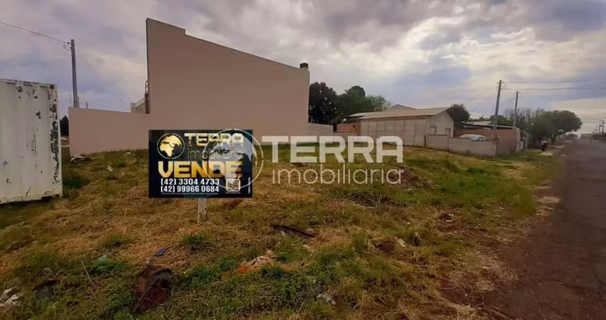 Terreno de esquina disponível para venda no bairro vila bela em guarapuava
