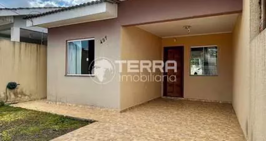 Casa com 2 dormitórios à venda, santana, guarapuava - pr
