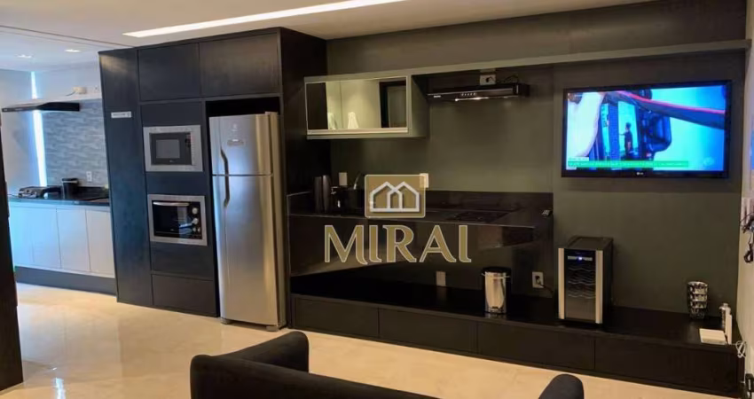 Apartamento com 1 dormitório para alugar, 40 m² por R$ 4.449,00/mês - Jardim Aquarius - São José dos Campos/SP