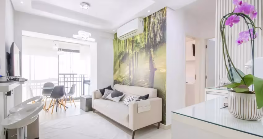 Apartamento porteira fechada a venda no piscine com 1 dormitório com uma varanda incrível - continental - osasco