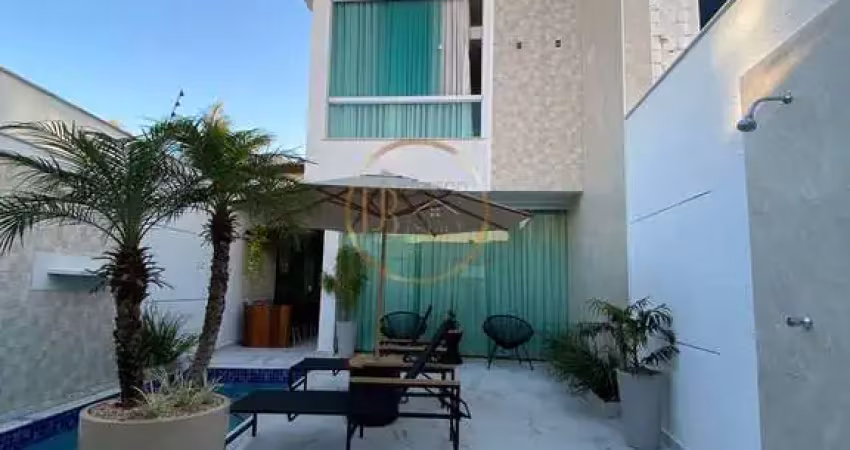 Casa à venda em praia de taperapuã, porto seguro, 3 suítes