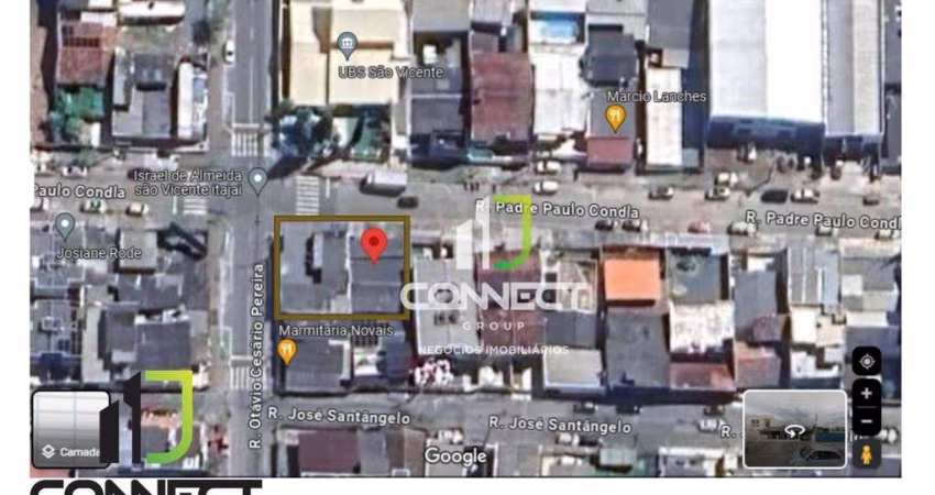 Casa com Terreno de 341m2  à venda por R$ 980.000 - São Vicente - Itajaí/SC