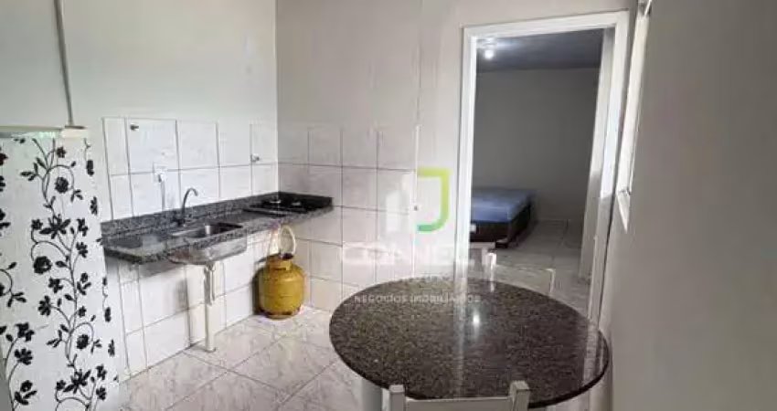 Kitnet com 1 dormitório para alugar, 25 m² por r$ 1.800/mês - cordeiros - itajaí/sc