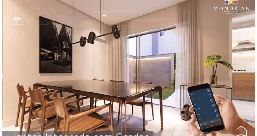 Condomínio de casas Mondrian - Smart house, três suítes 3