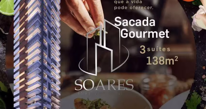 Live almaa, 3 suítes, 140m²,conselheiro furtado,2 vagas de garagem