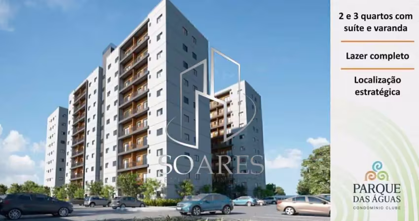Parque das águas apartamentos de 2 e 3 quartos com suítes, sendo 42,90 m² 217