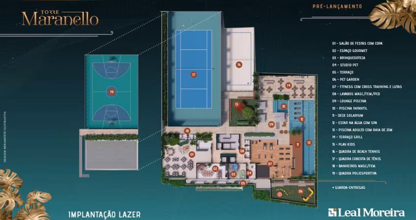 Torre Maranello com quatro suítes - Dom Romualdo Romualdo - Entrega para 2028