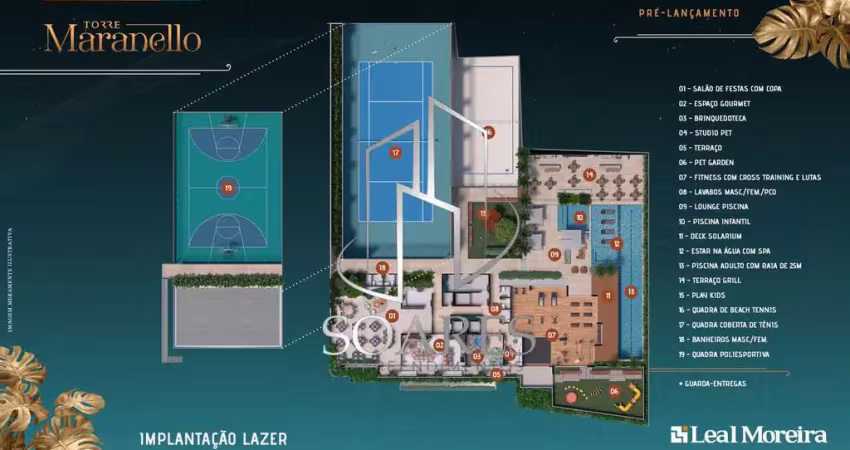 Torre maranello com quatro suítes - dom romualdo romualdo - entrega para 2028