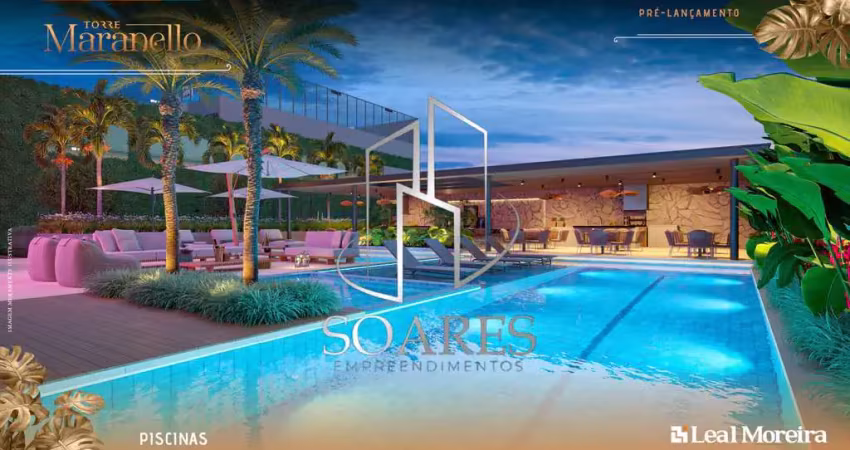 Torre maranello: mais com conforto em apto de luxo com piscina e varanda gourmet