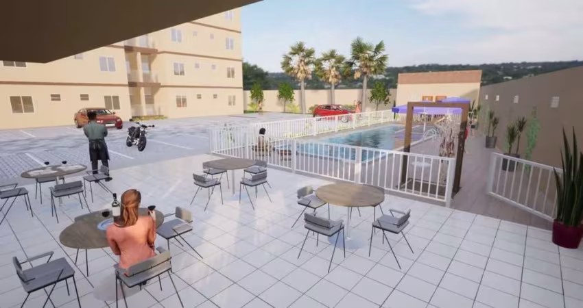 Residencial 3 Corações: Apartamentos modernos com suíte e sacada
