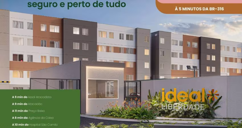 IDEAL LIBERDADE – Condomínio Seguro com Portaria 24h