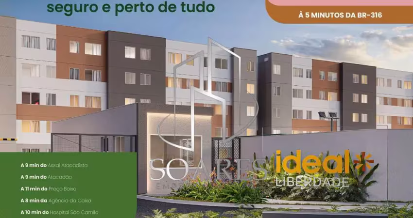 Ideal liberdade – condomínio seguro com portaria 24h