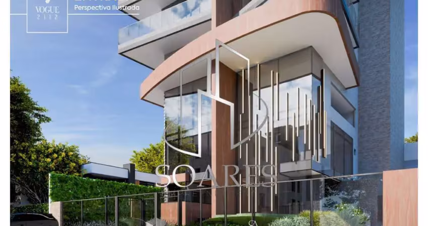 Vogue 2112 – apartamentos com varanda gourmet e ponto para churrasqueira