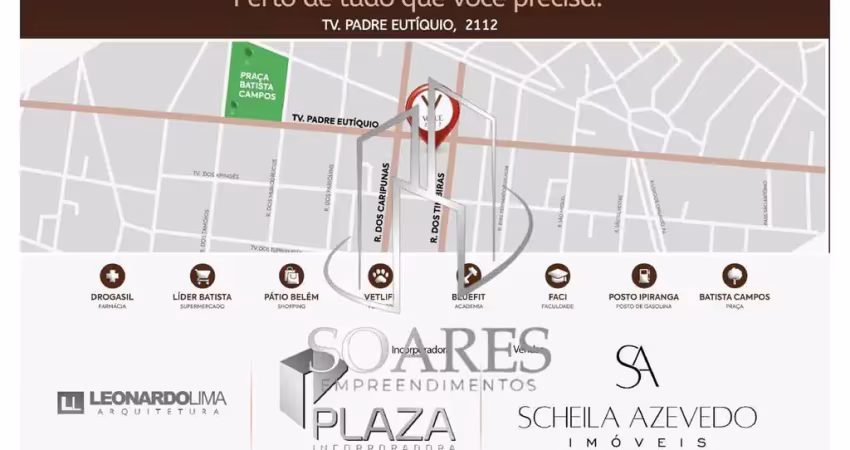 Vogue 2112 – alto padrão às 2 quadras da praça batista campos