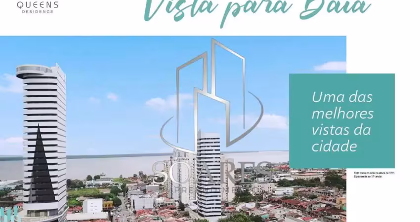 Queens residence – lazer completo e vista para a baía no coração de belém