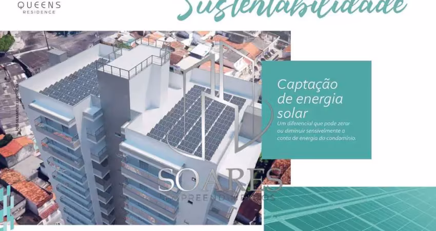 Queens residence – umarizal com lazer, energia solar e água reutilizada