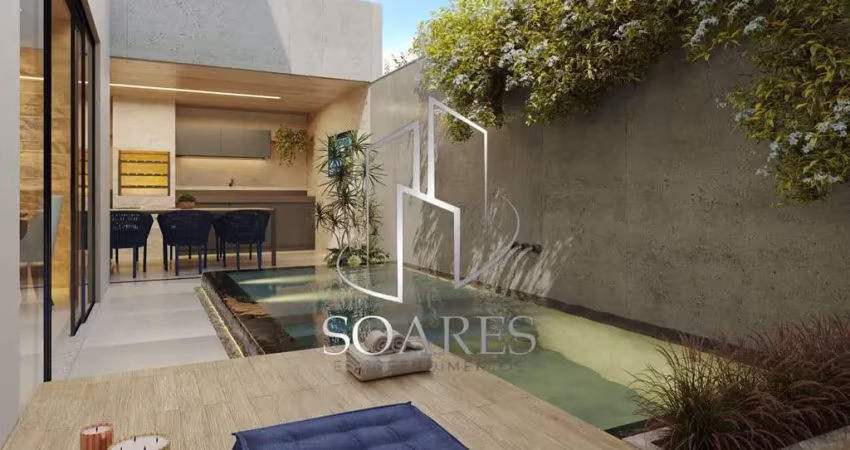 Tree residence – ampla casa com quintal, piscina e suíte no térreo