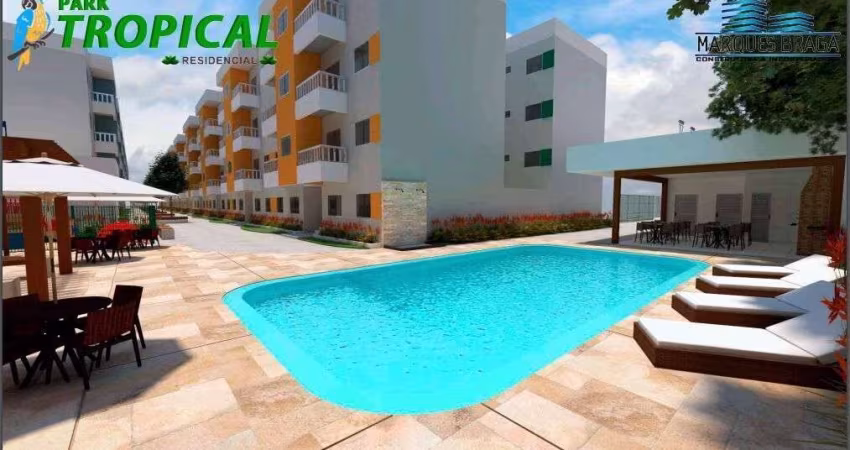 PARK TROPICAL Apartamento com 2 quartos e 1 suíte no Coqueiro