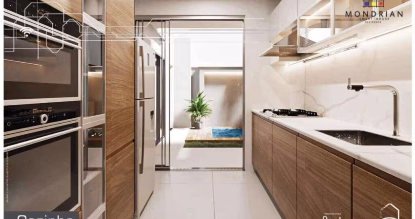 MONDRIAN SMART HOUSE Condomínio de casas na planta. Próx. ao aeroporto