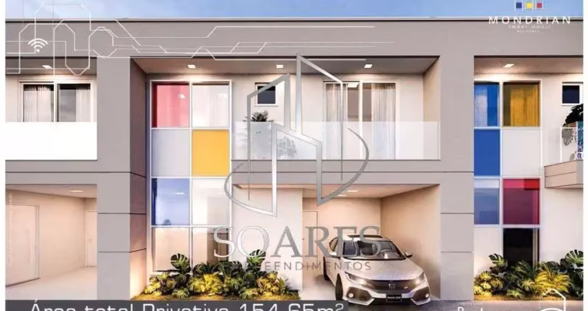 Mondrian smart house casa na planta com 3 suítes e entrega em 2026