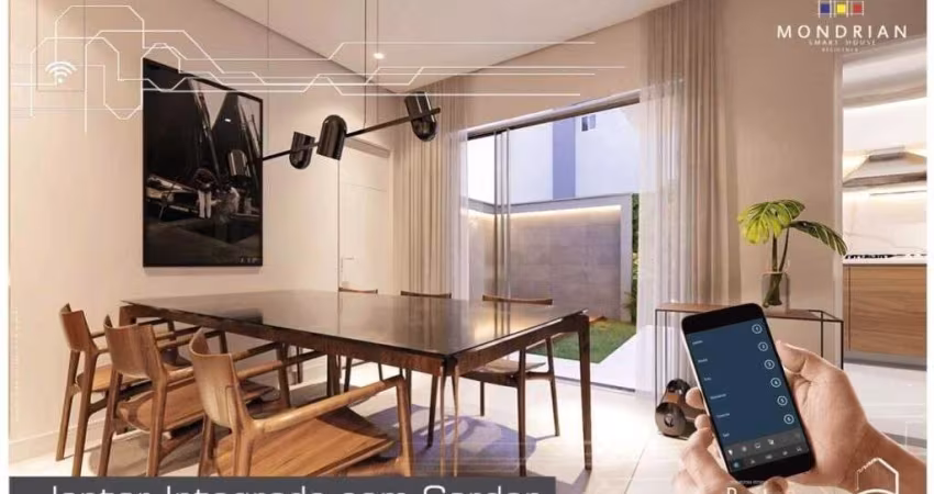MONDRIAN SMART HOUSE Condomínio fechado em Belém com 3 suítes. Na planta!