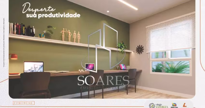 Village natureza condomínio com piscina, pet place e muito mais