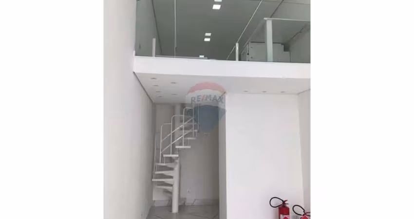 Ótima oportunidade de locação salão comercial c/mezanino - centro  de santo andré!