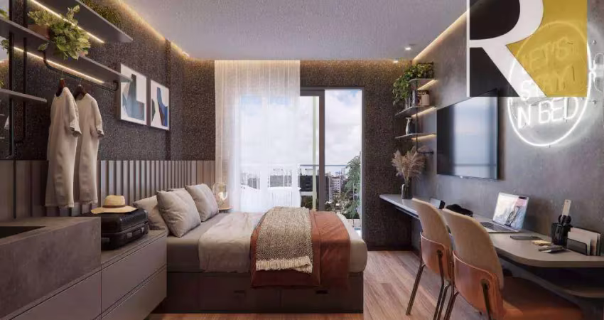 Apartamento com 1 dormitório à venda, 23 m² por R$ 473.000,00 - Tambaú - João Pessoa/PB