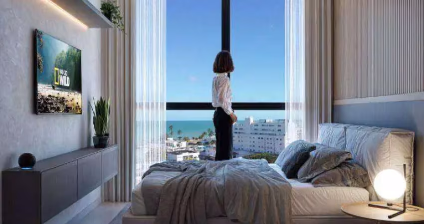 Flat com 1 dormitório à venda, 24 m² por R$ 289.000,00 - Jardim Oceania - João Pessoa/PB