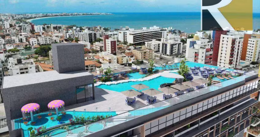 Flat com 1 dormitório à venda, 25 m² por R$ 306.000,00 - Bessa - João Pessoa/PB