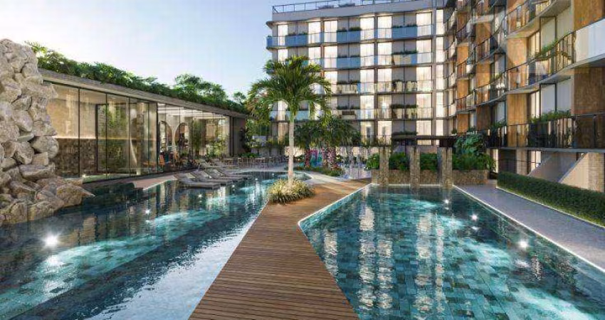 Flat resort com 1 dormitório à venda, 18 m² por R$ 370.000 - Cabo Branco - João Pessoa/PB