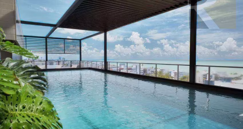 Flat com 1 dormitório à venda, 20 m² por R$ 299.000,00 - Jardim Oceania - João Pessoa/PB