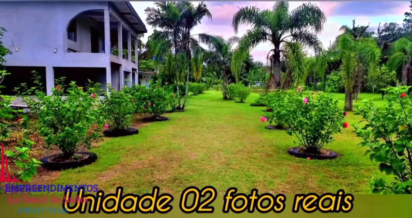 Oportunidade!!! belíssima chácara com triplex e acesso ao rio guaraguaçu pr