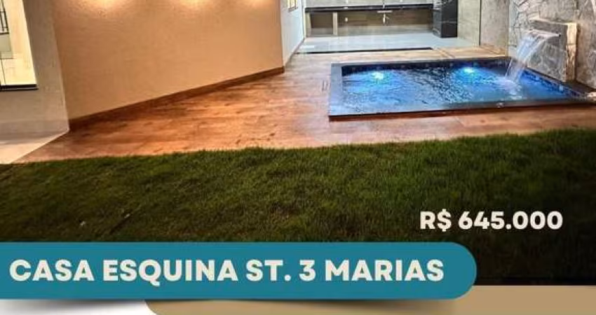 Casa à venda no bairro Setor Três Marias em Goiânia/GO