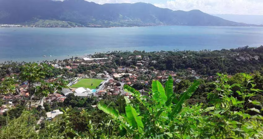 Terreno com linda vista à venda, 3062 m² por r$ 1.200.000 - itaguaçú - ilhabela/sp