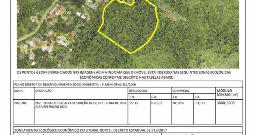 Terreno à venda, 24260 m² por r$ 1.650.000,00 - são pedro - ilhabela/sp