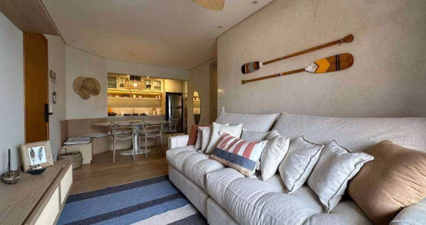 Apartamento com 2 dormitórios à venda, 78 m² por R$ 1.100.000,00 - Pontal da Cruz - São Sebastião/SP