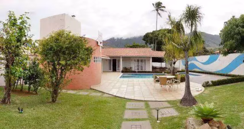 Casa com 6 dormitórios à venda, 379 m² por r$ 4.900.000,00 - p cruz - são sebastião/sp