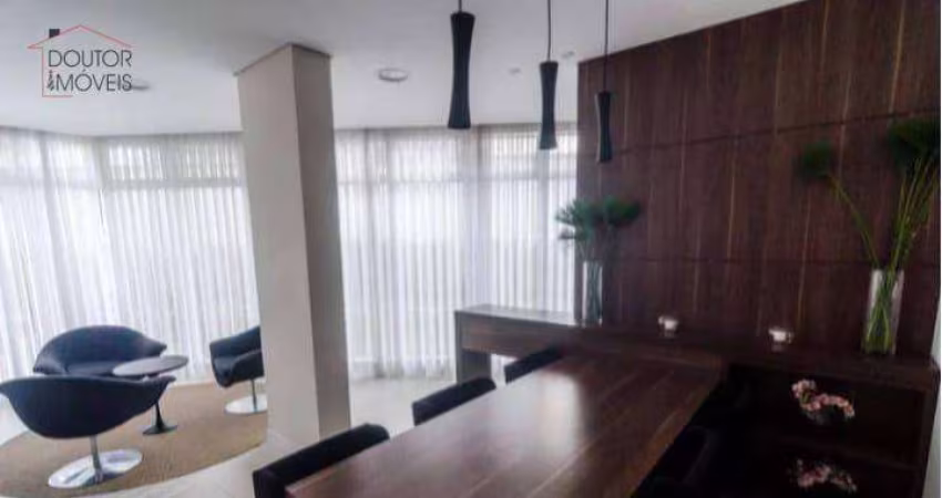 Apartamento com 1 dormitório para alugar, 50 m² por R$ 3.382,56/mês - Tatuapé - São Paulo/SP