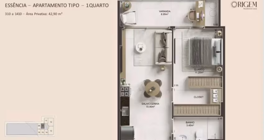 O melhor 3 quartos em localização privilegiada em icaraí!