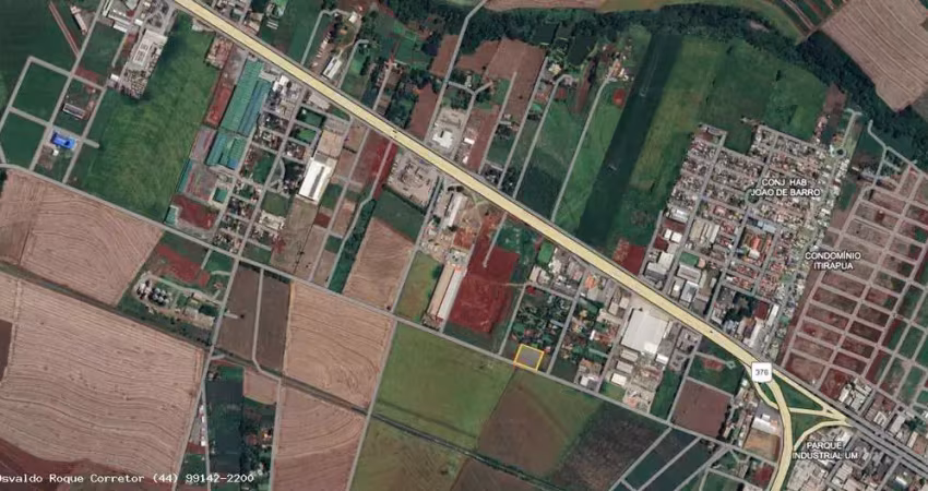 Terreno industrial para venda em marialva, parque industrial residencial